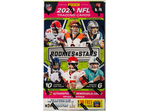Sports Cards Panini - 2020 - Football - Rookies and Stars - Hobby Box - Cardboard Memories Inc.