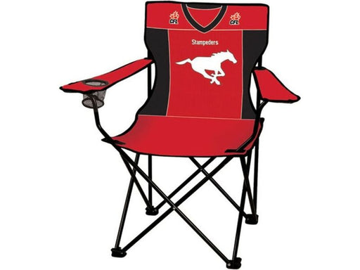 Supplies Top Dog - CFL - Junior Folding Chair - Calgary Stampeders - Cardboard Memories Inc.