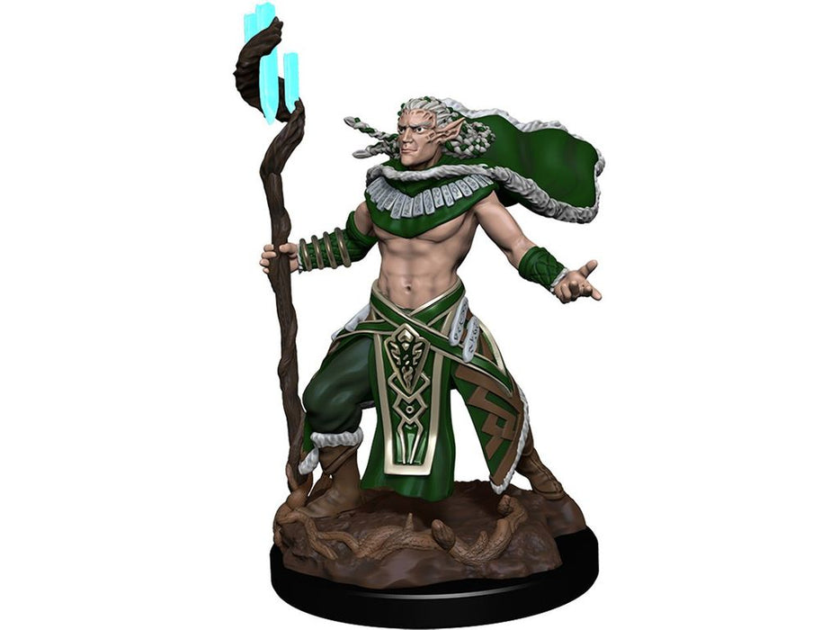 Role Playing Games Wizkids - Magic the Gathering - Unpainted Miniature - Elf Fighter and Elf Cleric - 90279 - Cardboard Memories Inc.