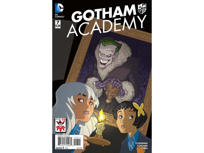 Comic Books DC Comics - Gotham Academy 007 - The Joker 75 Variant - 2357 - Cardboard Memories Inc.