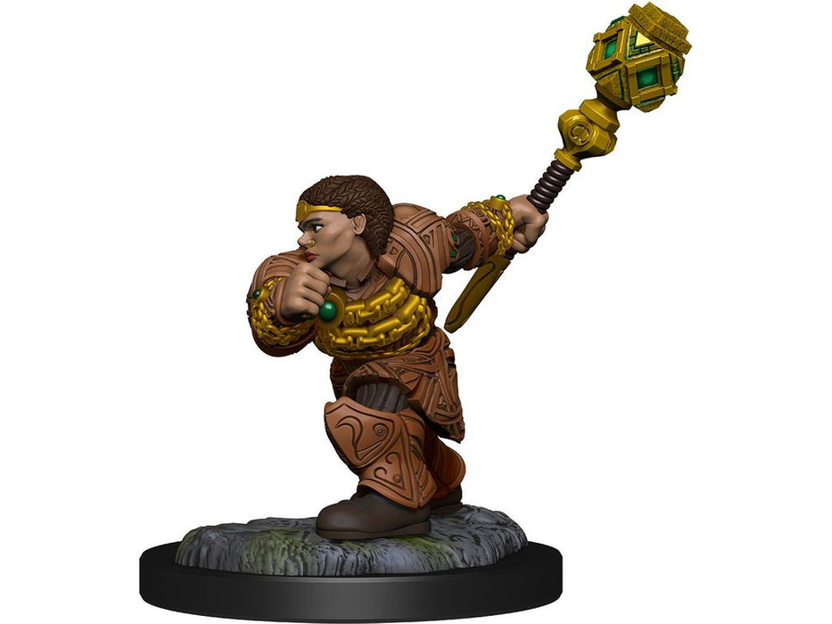 Role Playing Games Wizkids - Magic the Gathering - Unpainted Miniature - Dwarf Fighter and Cleric - 90276 - Cardboard Memories Inc.