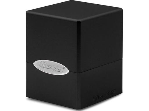Supplies Ultra Pro - Satin Cube Deck Box - Black - Cardboard Memories Inc.