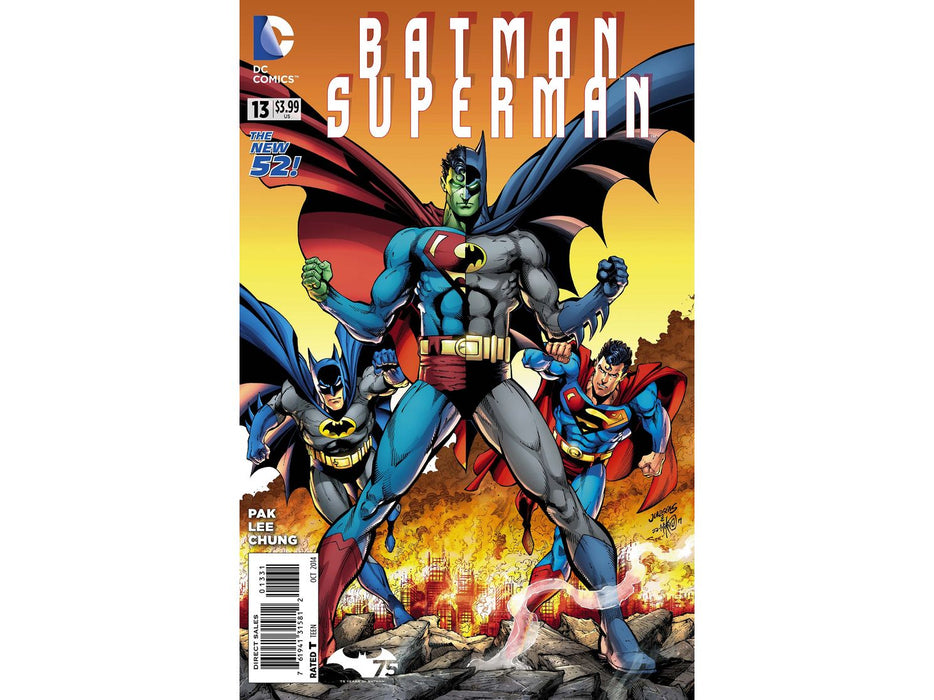 Comic Books DC Comics - Batman Superman 013 - Batman 75th Cover (Cond. VF-) - 3990 - Cardboard Memories Inc.