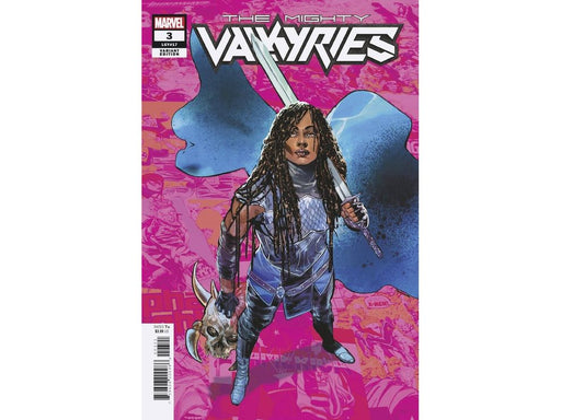 Comic Books Marvel Comics - Mighty Valkyries 003 of 5 - Jimenez Pride Month Variant Edition (Cond. VF-) - 11992 - Cardboard Memories Inc.