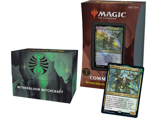 Trading Card Games Magic The Gathering - 2021 - Strixhaven - Commander Deck - Witherbloom Witchcraft - Cardboard Memories Inc.