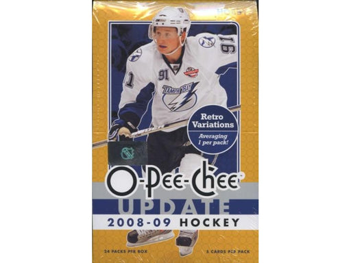 Sports Cards Upper Deck - O-Pee-Chee OPC - 2008-09 - Hockey Update - Hobby Box - Cardboard Memories Inc.
