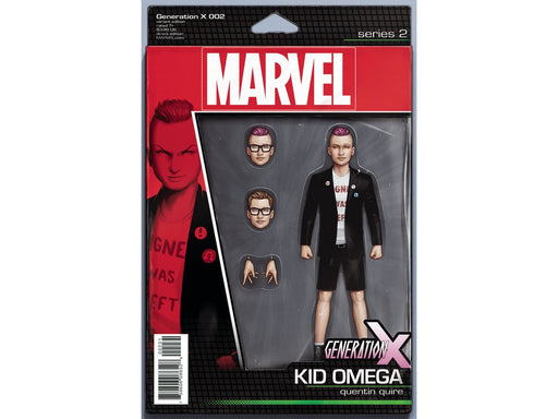 Comic Books Marvel Comics - Generation X 02 - Action Figure Cover - 4744 - Cardboard Memories Inc.