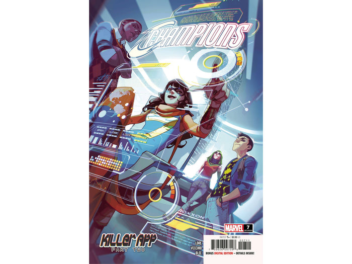 Comic Books Marvel Comics - Champions 007 (Cond. VF-) - 11005 - Cardboard Memories Inc.