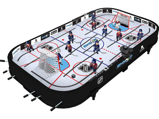 Action Figures and Toys Minigols Hockey - NHL - Toronto Maple Leafs vs. Montreal Canadiens - Rod Hockey Table - Cardboard Memories Inc.