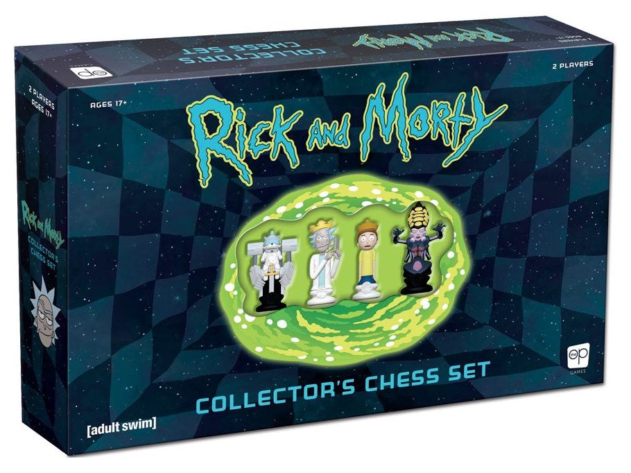 Board Games Cryptozoic - Rick and Morty - Collector's Chess Set - Cardboard Memories Inc.