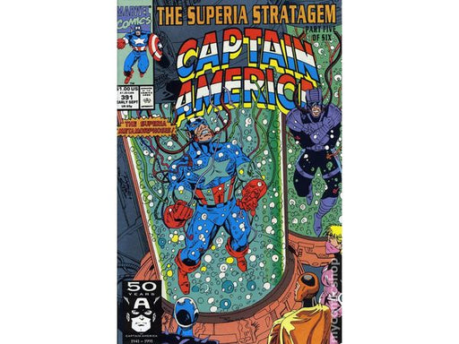 Comic Books Marvel Comics - Captain America (1968 1st Series) 391 - 7286 - Cardboard Memories Inc.
