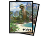 Supplies Ultra Pro - Deck Protectors Sleeves - Magic the Gathering - Ikoria Godzilla - Baby Godzilla Ruin Reborn - 100 Count - Cardboard Memories Inc.
