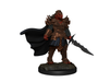 Role Playing Games Wizkids - Dungeons and Dragons - Unpainted Miniature - Nolzurs Marvellous Miniatures - Dragonborn Fighter Female - 90302 - Cardboard Memories Inc.