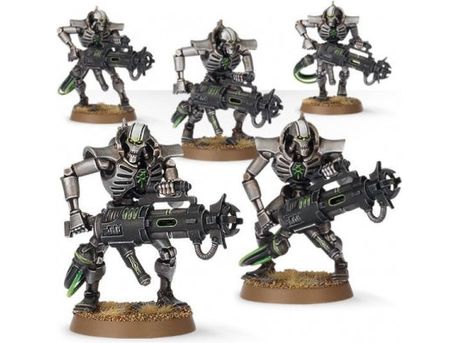 Collectible Miniature Games Games Workshop - Warhammer 40K - Necrons - Immortals - 49-10 - Cardboard Memories Inc.