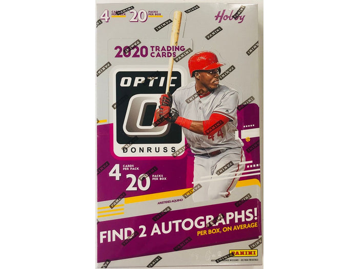 Sports Cards Panini - 2020 - Baseball - Donruss Optic - Hobby Box - Cardboard Memories Inc.
