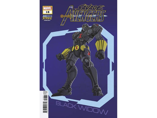 Comic Books Marvel Comics - Savage Avengers (2019) 018 - Cover C Castellani Avengers Mech Strike Variant Edition (Cond VF-) - 4801 - Cardboard Memories Inc.