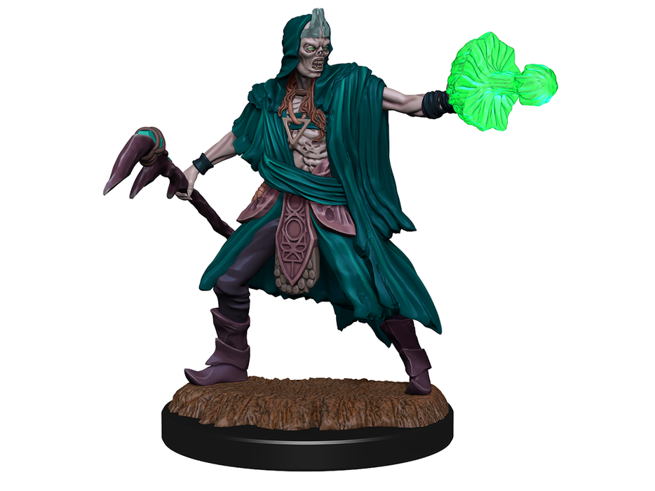 Role Playing Games Wizkids - Dungeons and Dragons - Unpainted Miniature - Nolzurs Marvellous Miniatures - Allip and Deathlock - 90316 - Cardboard Memories Inc.