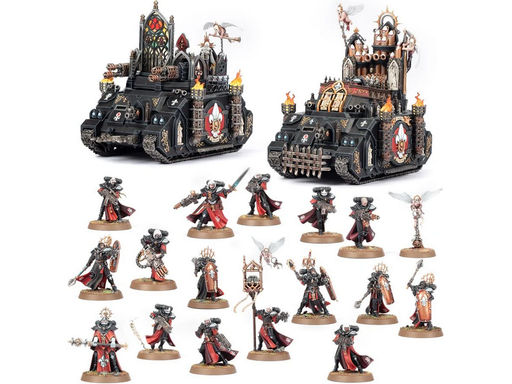 Collectible Miniature Games Games Workshop - Warhammer 40K - Adepta Sororitas - Battleforce - Purgatos Mission - 52-43 - Cardboard Memories Inc.