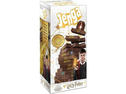 Board Games Usaopoly - Jenga - Harry Potter Edition - Cardboard Memories Inc.