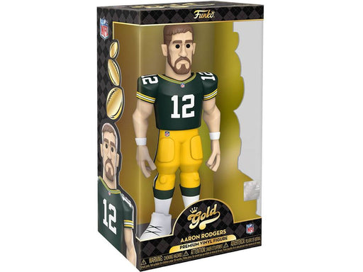 Action Figures and Toys Funko - Gold - Sports - NFL - Green Bay Packers - Aaron Rodgers - 12" Premium Figure - Cardboard Memories Inc.