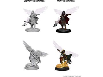 Role Playing Games Wizkids - Dungeons and Dragons -  Nolzurs Marvellous Miniatures - Aasimar Female Wizard - 73197 - Cardboard Memories Inc.