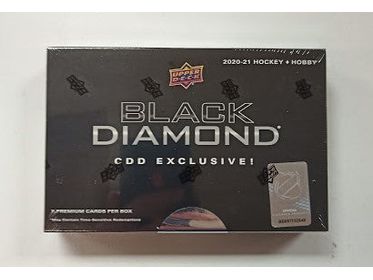 Sports Cards Upper Deck - 2020-21 - Hockey - Black Diamond - CDD Exclusive - Hobby Box - Cardboard Memories Inc.