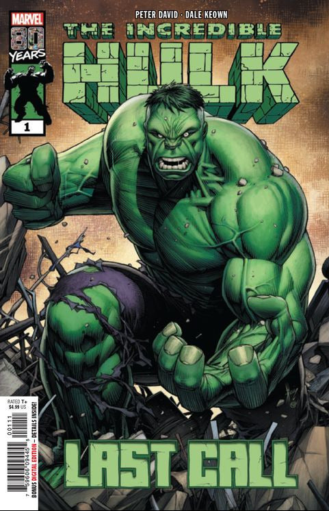 Comic Books Marvel Comics - Incredible Hulk Last Call (2019) 001 (Cond. FN+) - 4304 - Cardboard Memories Inc.