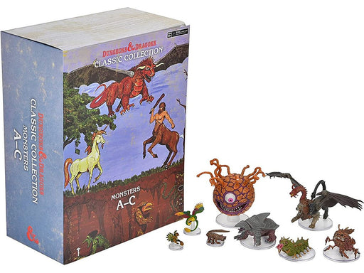Role Playing Games Wizards of the Coast - Dungeons and Dragons - Icons of the Realms - Classic Monster Collection A-C - Cardboard Memories Inc.
