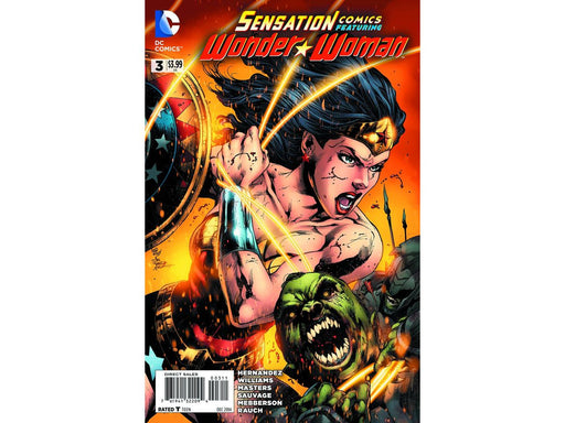 Comic Books DC Comics - Sensation Comics Featuring Wonder Woman 003 - 5341 - Cardboard Memories Inc.