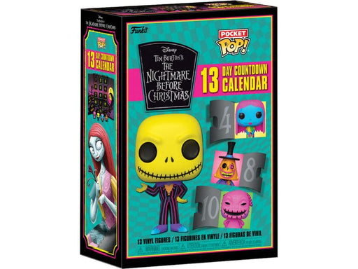 Action Figures and Toys POP! - Disney - 13 Days - The Nightmare Before Christmas (BLKLT) - Advent Calendar - Cardboard Memories Inc.