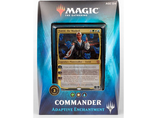 Trading Card Games Magic The Gathering - 2018 Commander Deck - Adaptive Enchantment - Cardboard Memories Inc.