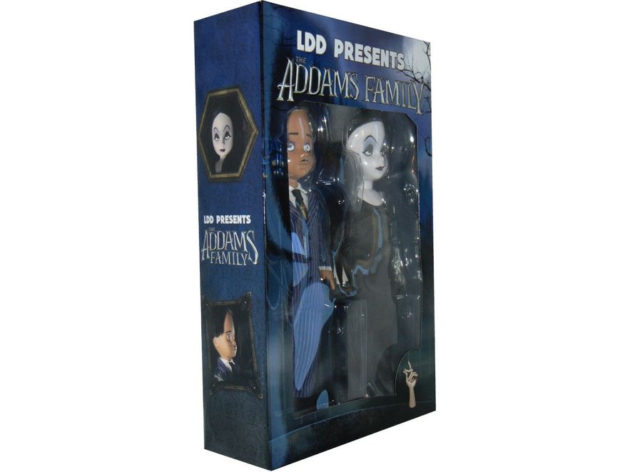 Action Figures and Toys Mezco Toys - Living Dead Dolls - The Addams Family - Gomez and Morticia - Cardboard Memories Inc.