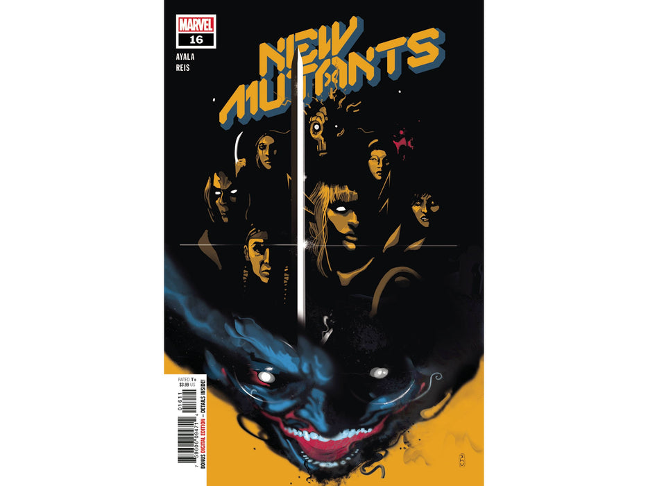 Comic Books Marvel Comics - New Mutants 016 (Cond. VF-) - 5155 - Cardboard Memories Inc.