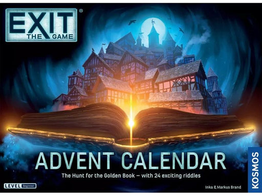 Board Games Thames and Kosmos - EXIT - The Hunt for the Golden Book - Advent Calendar - Cardboard Memories Inc.