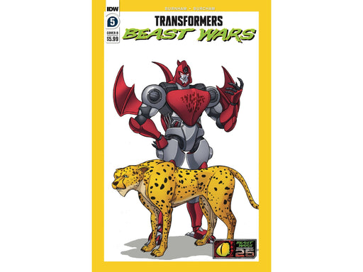 Comic Books IDW Comics - Transformers Beast Wars 005 - Cover B Dan Schoening - Cardboard Memories Inc.