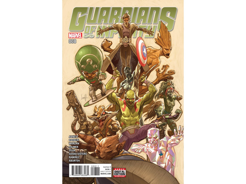 Comic Books Marvel Comics - Guardians of Infinity 008 - 6219 - Cardboard Memories Inc.