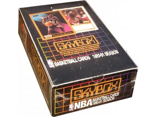 Sports Cards Skybox - 1990-91 - Series 1 - Basketball - Wax Box - Cardboard Memories Inc.