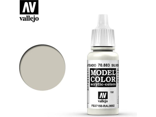Paints and Paint Accessories Acrylicos Vallejo - Silver Grey - 70 883 - Cardboard Memories Inc.