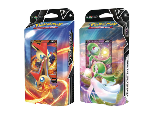 Trading Card Games Pokemon - V Battle Deck - Victini V - Cardboard Memories Inc.