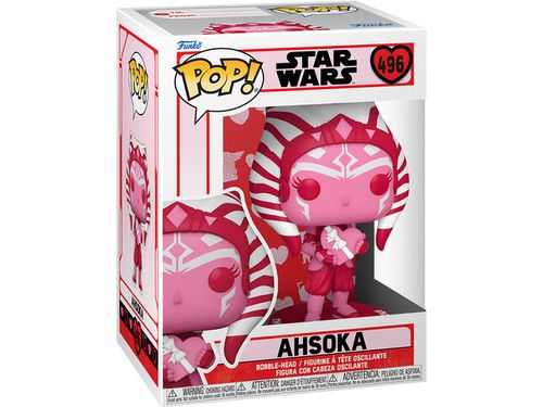 Action Figures and Toys POP! - Movies - Star Wars - Valentines - Ahsoka - Cardboard Memories Inc.