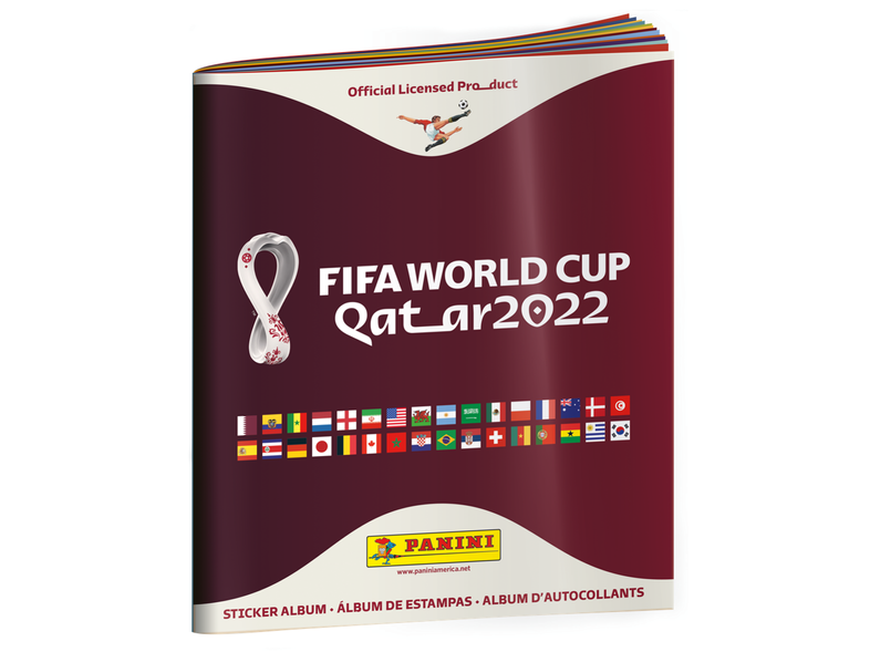 Stickers Panini - 2022 - Soccer - FIFA World Cup Qatar - Sticker Album - Cardboard Memories Inc.