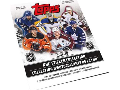 Sports Cards Topps - 2019-20 - Hockey - Sticker Album - Cardboard Memories Inc.