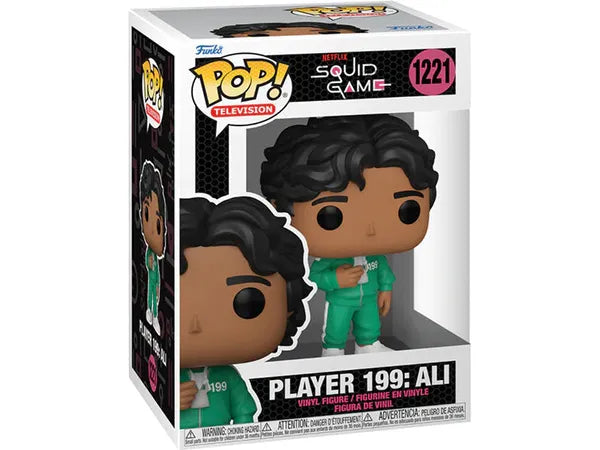 Action Figures and Toys POP! - Television - Squid Game - Player 199 - Ali - Cardboard Memories Inc.