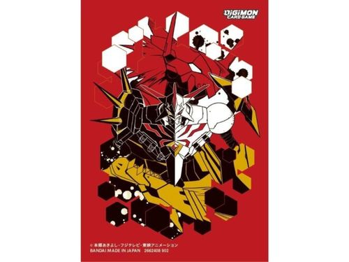 collectible card game Bandai - Digimon - Omnimon Alter-S - Card Sleeves - Standard 60ct - Cardboard Memories Inc.
