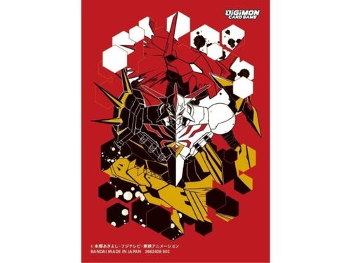 Bandai - Digimon Omnimon Alter-S Card Sleeves Standard 60ct Cardboard Memories Inc. Bandai - Digimon Omnimon Alter-S Card Sleeves Standard 60ct Cardboard Memories Inc.