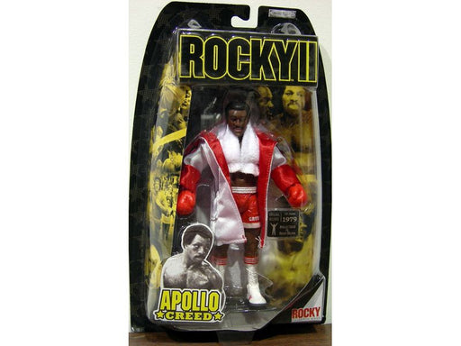 Action Figures and Toys Jakks Pacific - Rocky Collector Series - Rocky II - Apollo Creed - Cardboard Memories Inc.