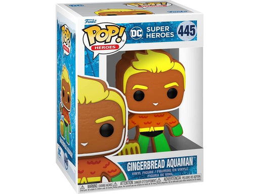 Action Figures and Toys POP! - Heroes - DC - Gingerbread Aquaman - Cardboard Memories Inc.