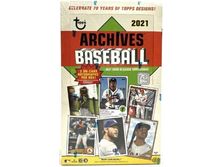 Sports Cards Topps - 2021 - Baseball - Archives - Trading Card Hobby Box - Cardboard Memories Inc.