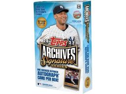Sports Cards Topps - 2022 - Baseball - Archives Signature Series - Retired - Hobby Box - Cardboard Memories Inc.