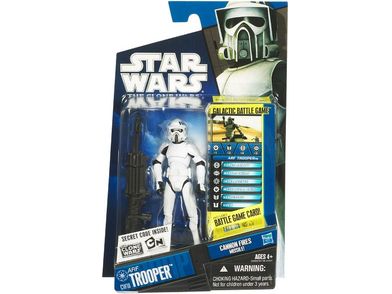 Action Figures and Toys Hasbro - Star Wars - The Clone Wars - Arf Trooper - Action Figure - Cardboard Memories Inc.